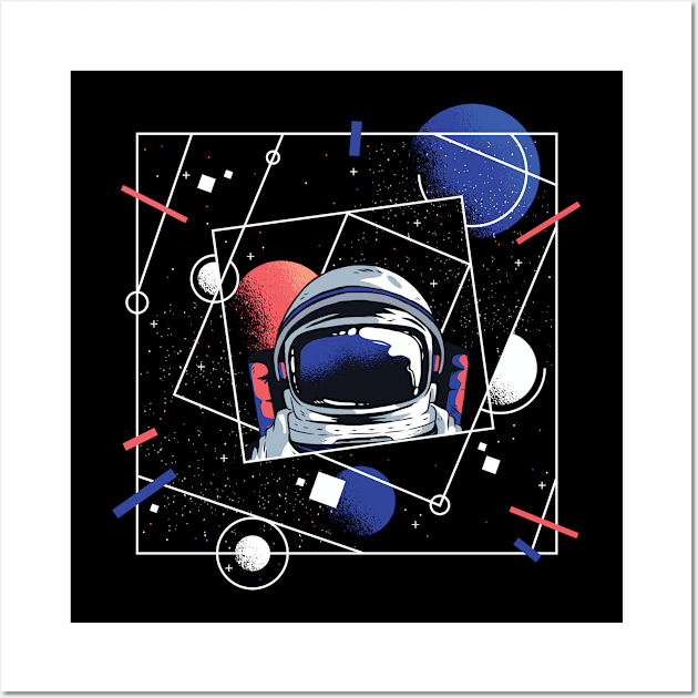 80s Astronaut Wall Art by Urban_Vintage